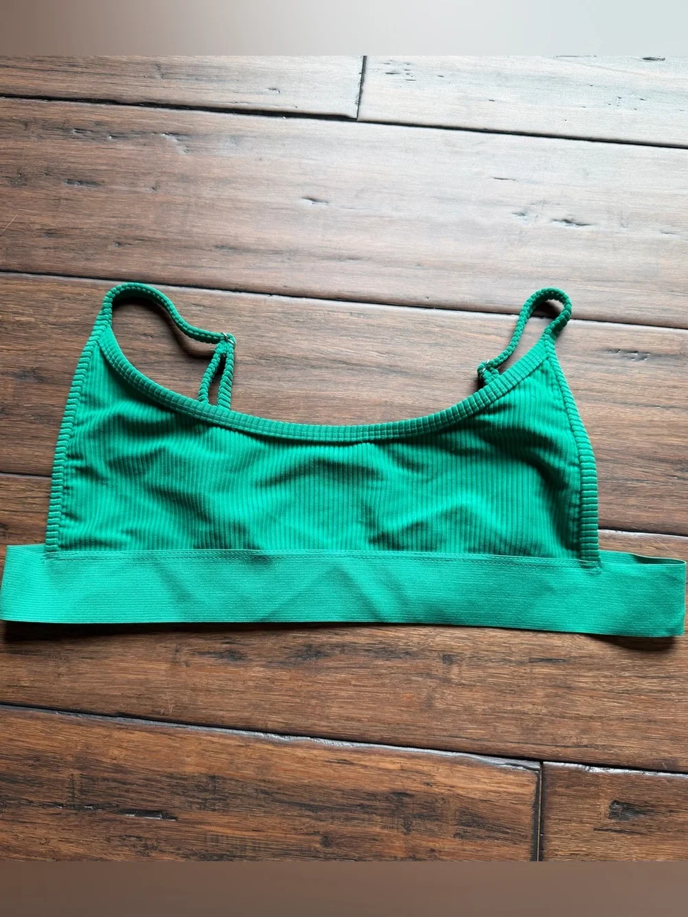 Frankie’s Bikinis Gabrielle Swimsuit Top Emerald Green L